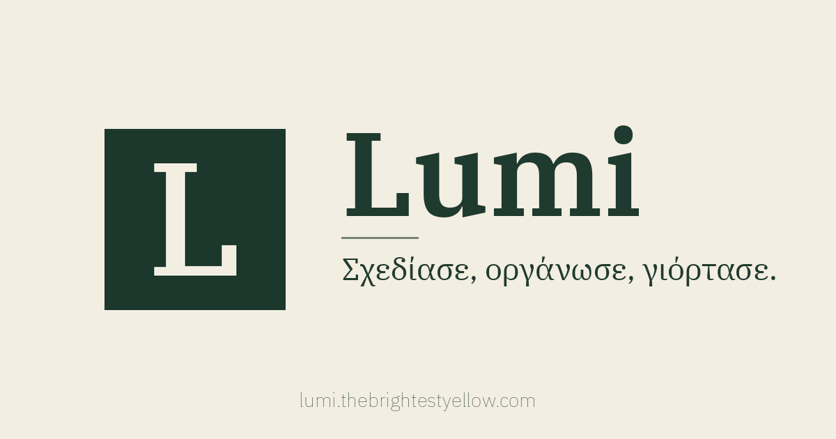 Lumi - Event Planning App
