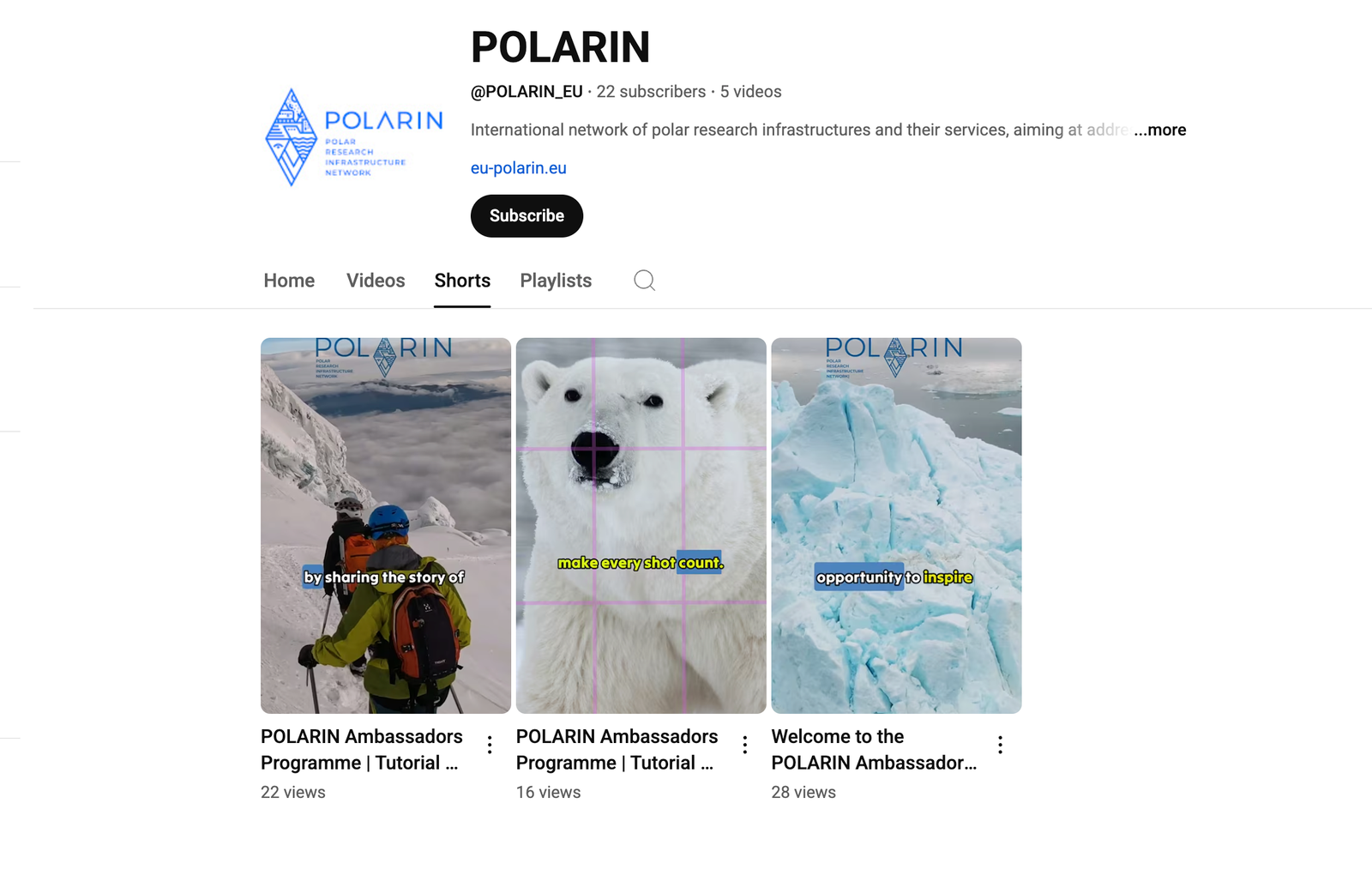 POLARIN Project - European Polar Board